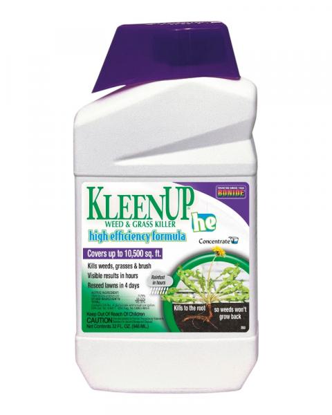 Bonide KleenUp High Efficiency Weed & Grass Killer 32oz Concentrate