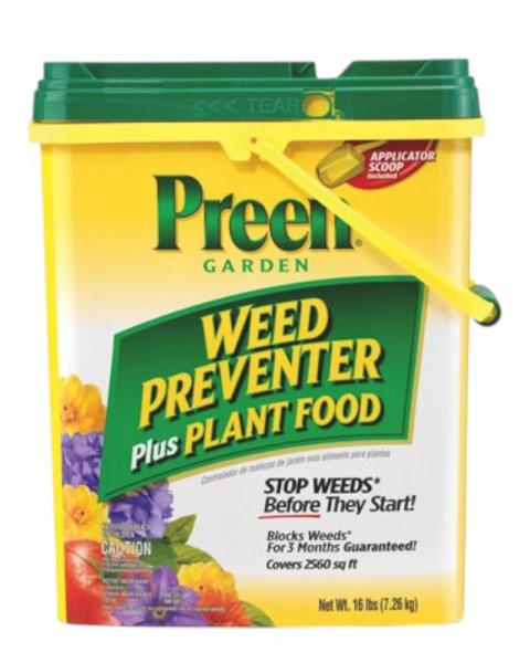 Preen Weed Preventer Plus Plant Food 16lb