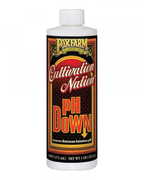Foxfarm Cultivation Nation PH Down 16oz