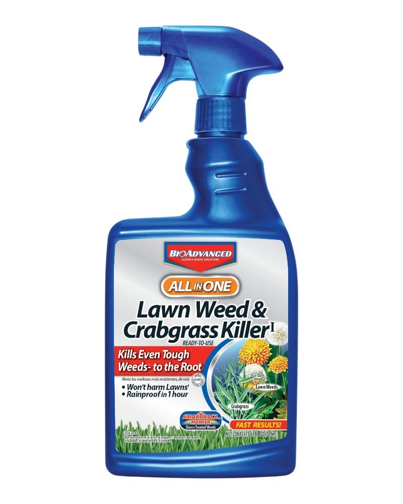 Bioadvanced All In One Lawn Weed & Crabgrass Killer 24oz Ready To Use