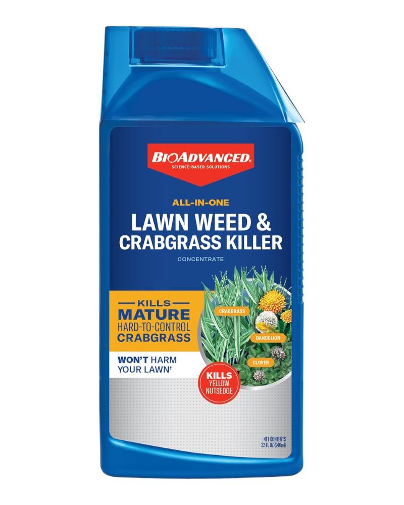 Bioadvanced All In One Weed & Crabgrass Killer 32oz Concentrate