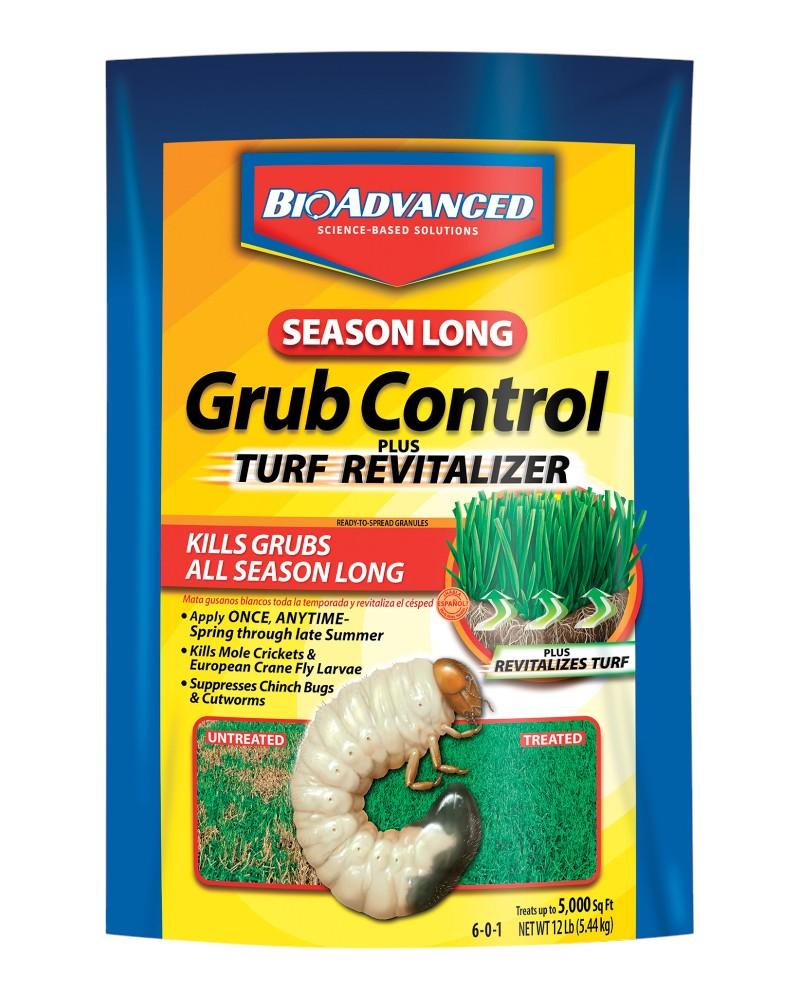 Bioadvanced Season Long Grub Control Covers 5,000 Square Feet