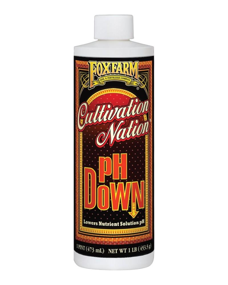 Foxfarm Cultivation Nation PH Down 16oz