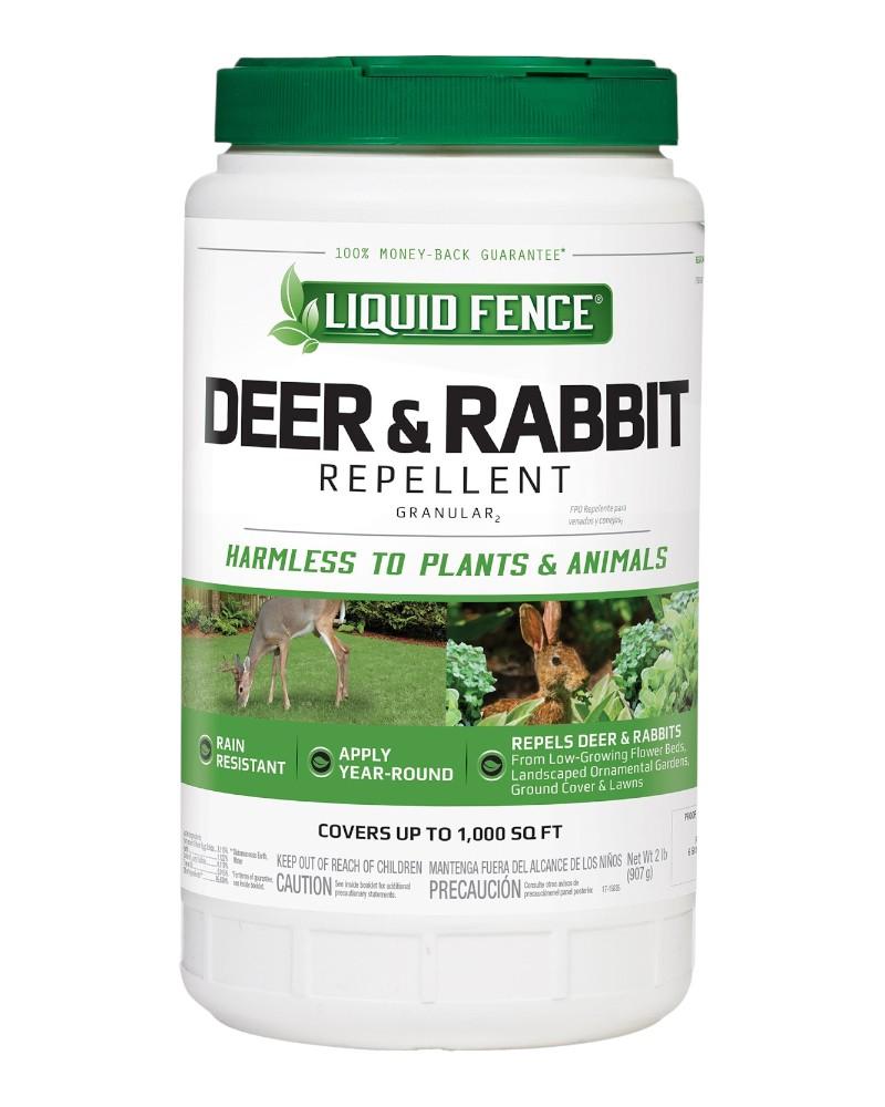 Liquid Fence Deer & Rabbit Repellent 2lb Granules
