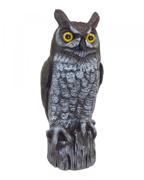Dalen Natural Enemy Great Horned Owl Scarecrow 16in