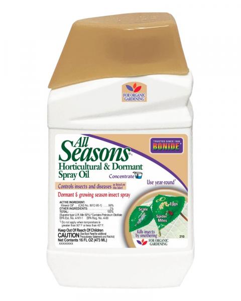 Bonide All Seasons Spray Oil 16oz Concentrate