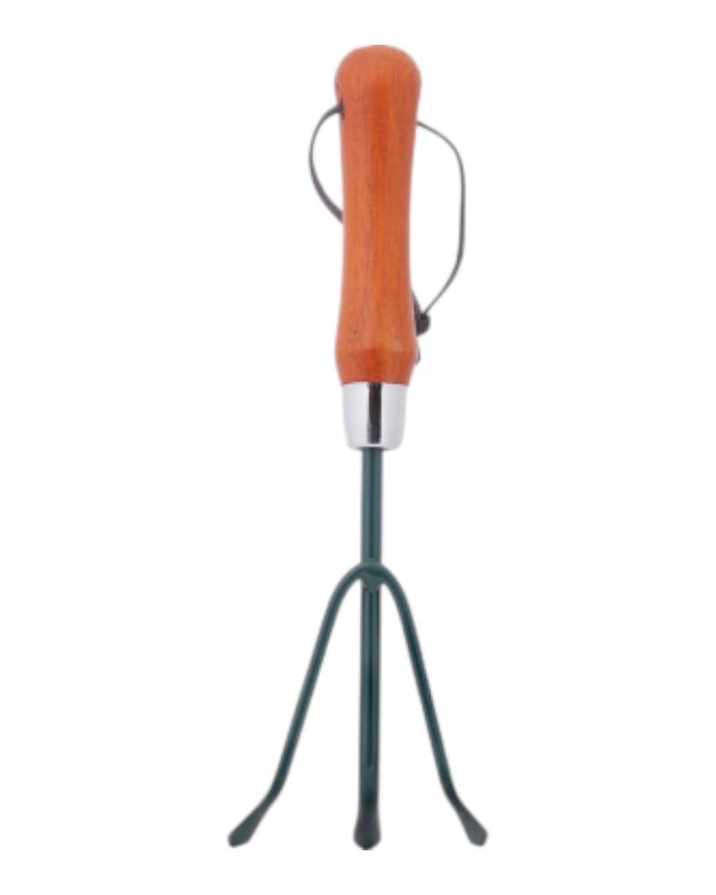 Ames Wood Handled Hand Cultivator 11"