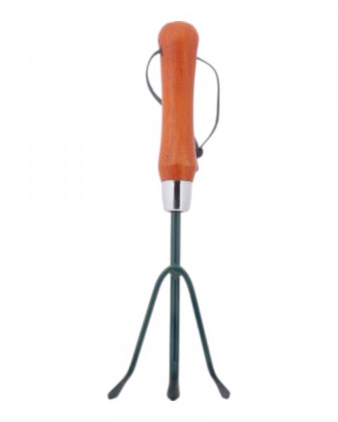Ames Wood Handled Hand Cultivator 11"