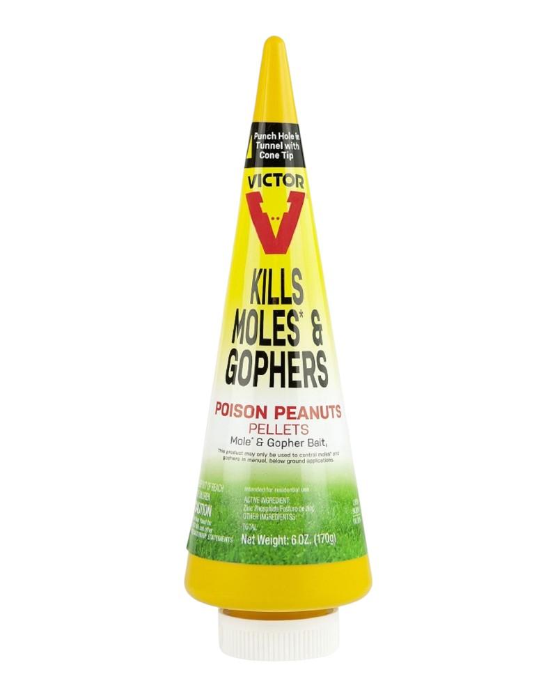 Victor Poison Peanuts Mole & Gopher Bait 6oz