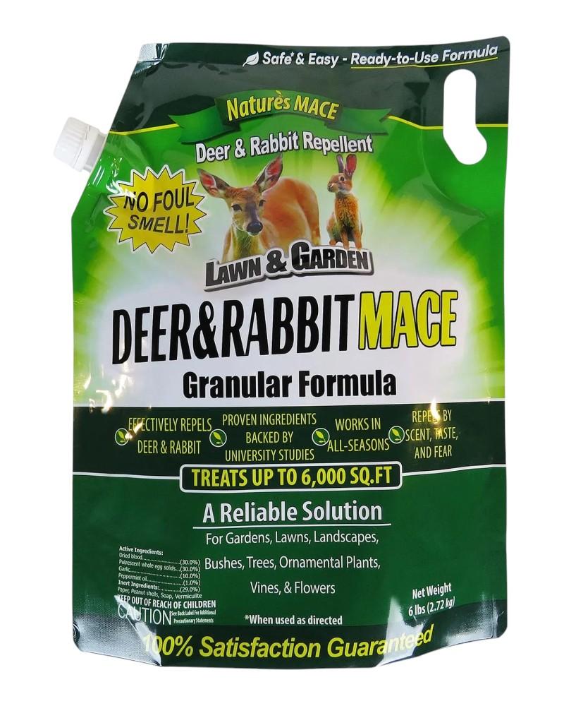 Nature's Mace Deer & Rabbit Repellent 6lb Granules