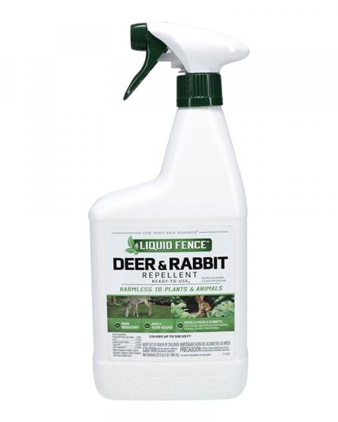 Liquid Fence Deer & Rabbit Repellent 32oz Ready To Use