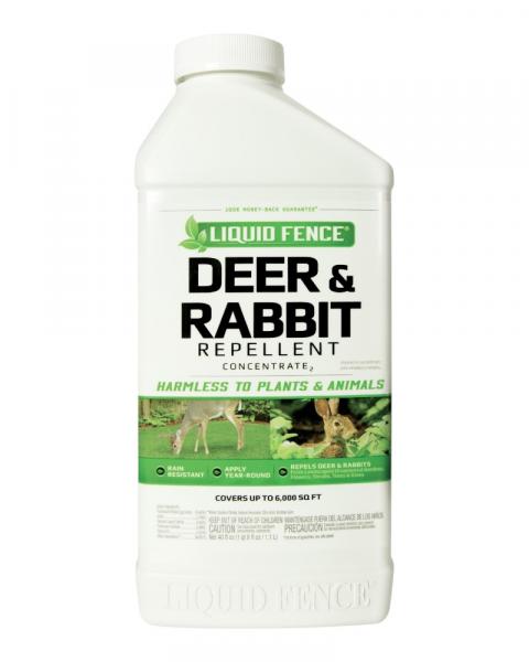 Liquid Fence Deer & Rabbit Repellent 40oz Concentrate