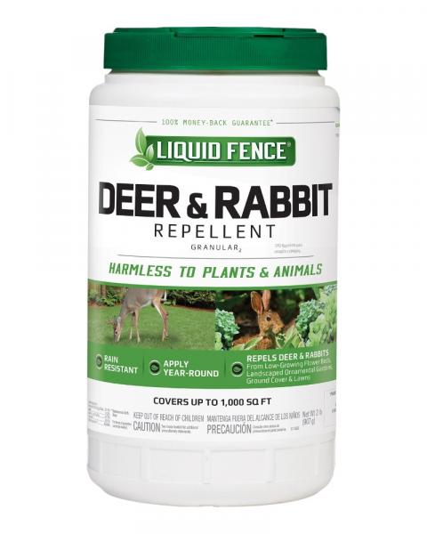 Liquid Fence Deer & Rabbit Repellent 2lb Granules