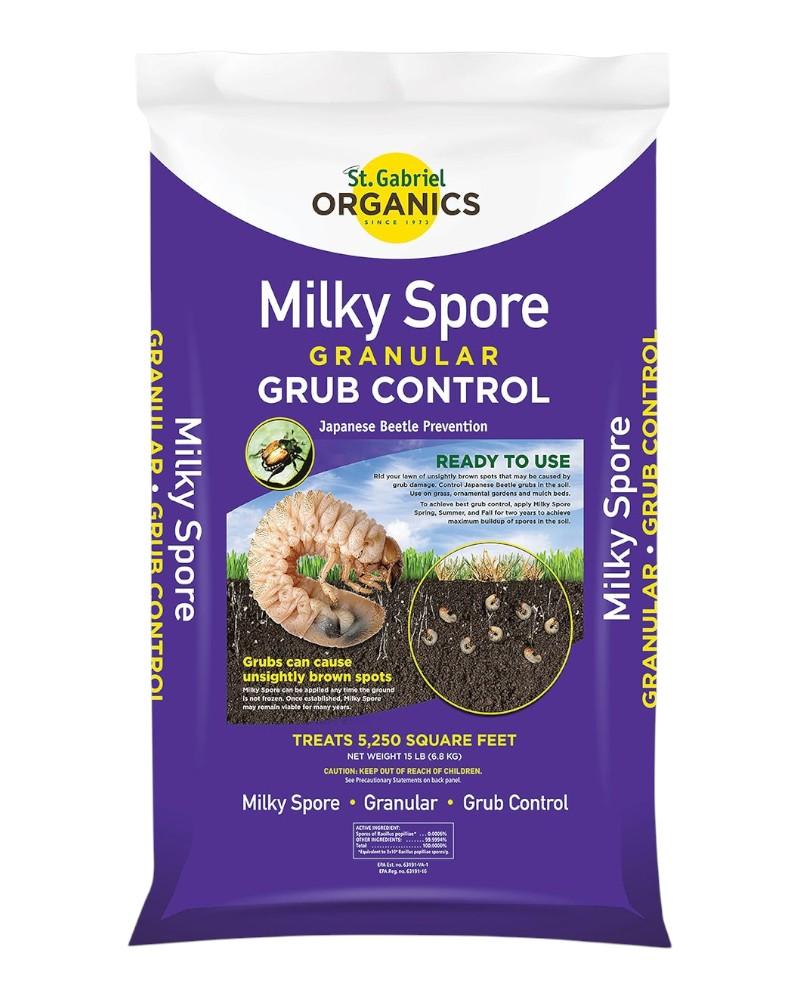Milky Spore Grub Control Covers 5,000 Square Feet