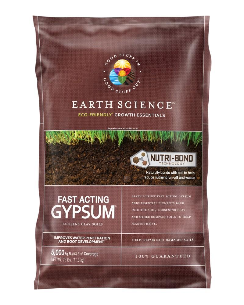 Earth Science Fast Acting Gypsum Covers 5,000 Square Feet