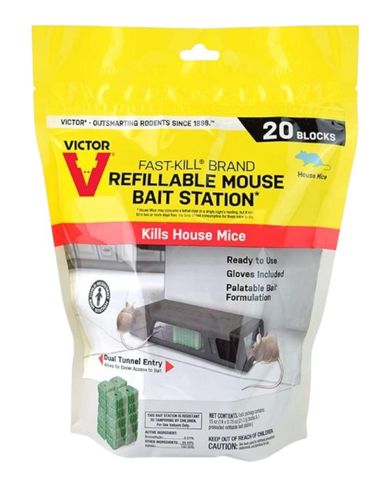 Victor Mouse Bait Station Refill 10 Pack