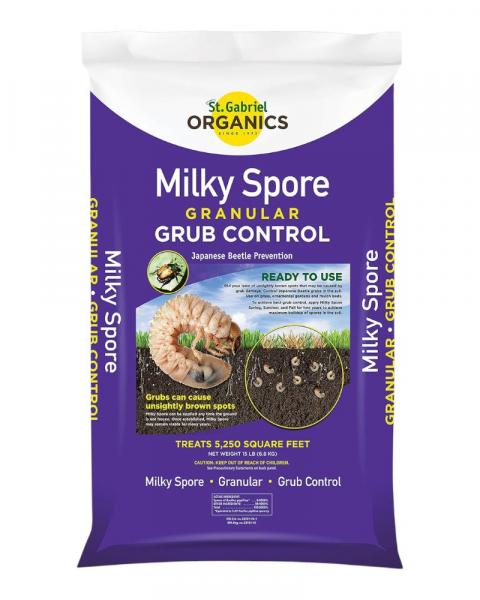 Milky Spore Grub Control Covers 5,000 Square Feet