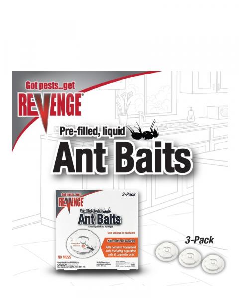 Bonide Revenge Ant Bait Stations 3 Pack