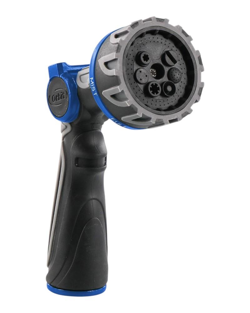 Orbit 7-Pattern Thumb Control Hose Nozzle