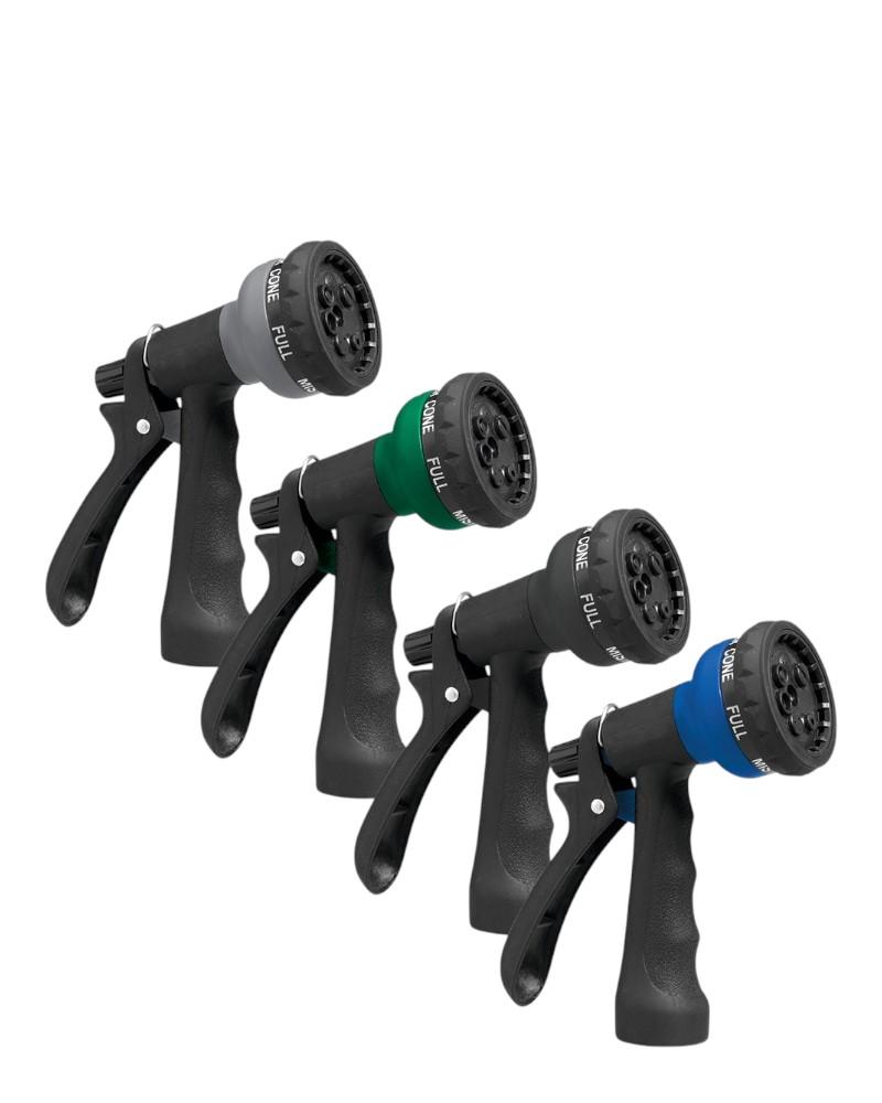 Orbit 7-Pattern Rear Triggle Hose Nozzle Asst Colors