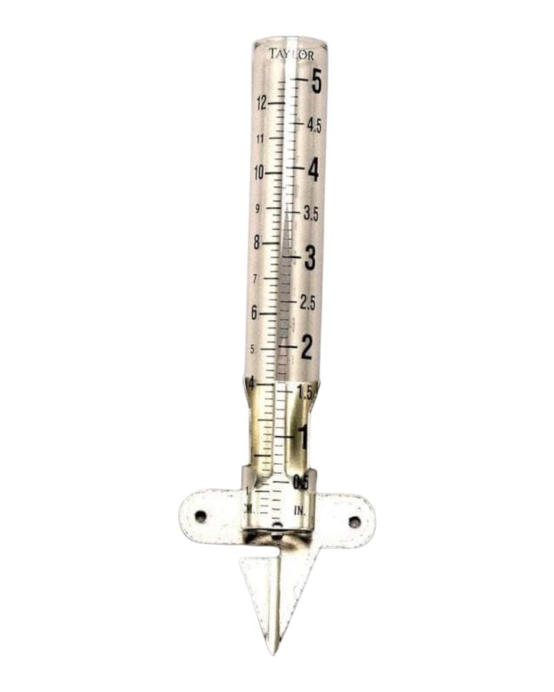 Taylor Glass Rain Gauge 5"