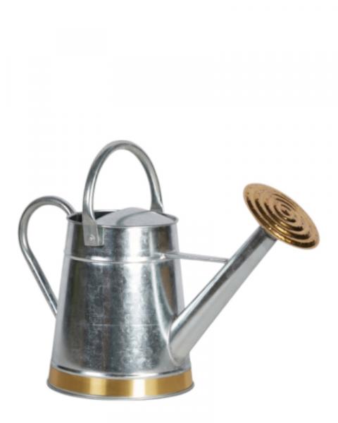 Terra Verde Galvanized Watering Can 2 Gallon Tapered