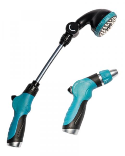 Splash Watering Wand & Hose Nozzle Set
