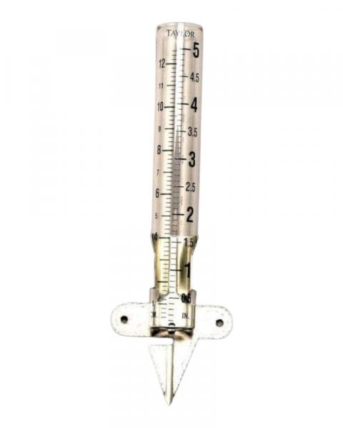 Taylor Glass Rain Gauge 5"