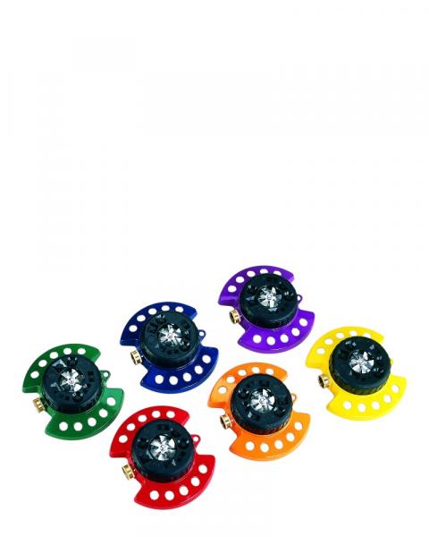 Dramm ColorStorm 9-Pattern Turret Sprinkler Asst. Colors