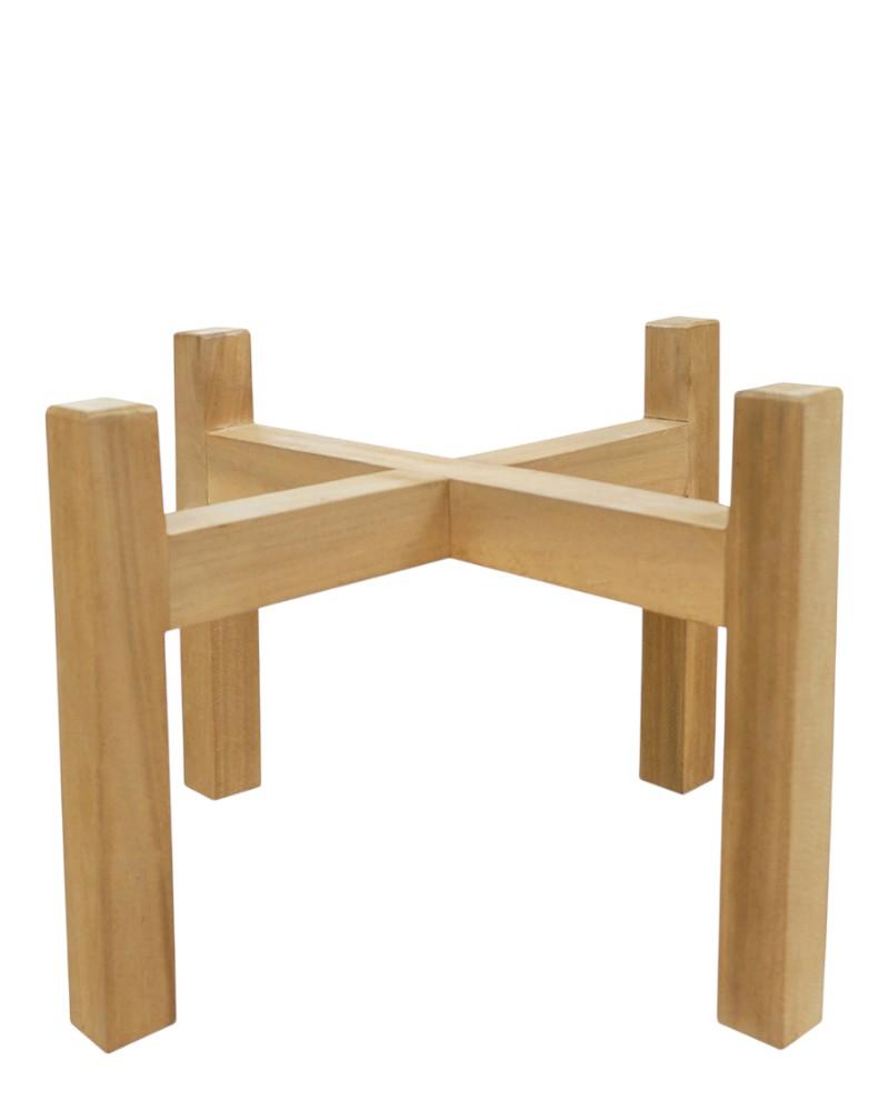 Acacia Wood Stand 12" x 8" Tall