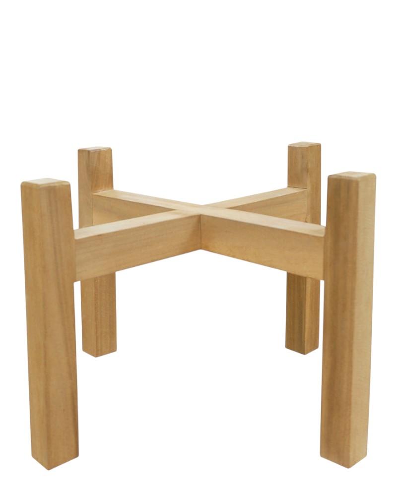 Acadia Wood Stand 14.5" x 9.5" Tall
