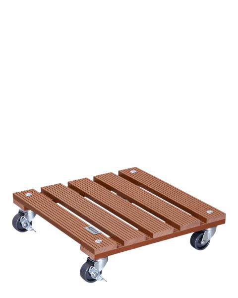 Wagner Plant Caddy 11.4" Square Terracotta