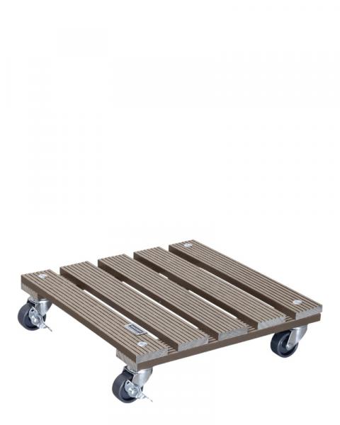 Wagner Plant Caddy 11.4" Square Taupe