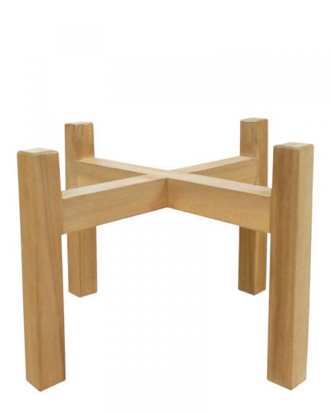 Acacia Wood Stand 12" x 8" Tall