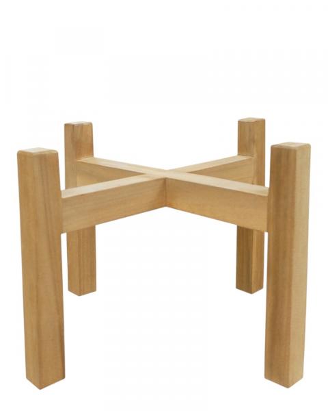 Acadia Wood Stand 14.5" x 9.5" Tall
