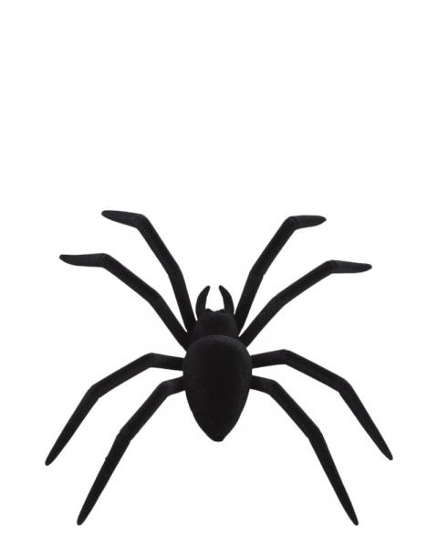 Spider Wtih Clip 9.5" Black