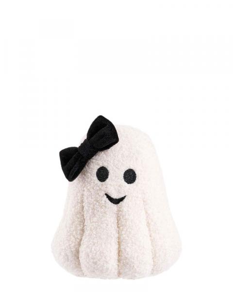 Ghost With Bow Wh/bl 7.5"