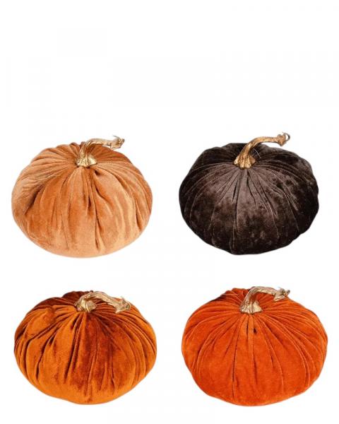 Stuffed Fall Pumpkin 6" Asst.