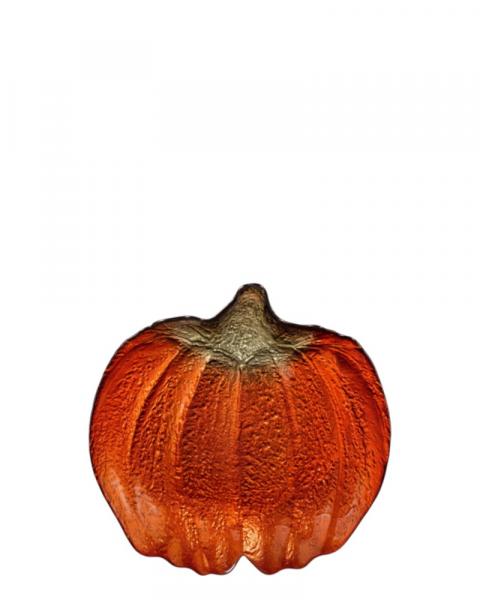 Glass Dish Pumpkin Harvest 7"