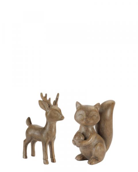 Squirrel Or Deer 4" - 5.5" Resin