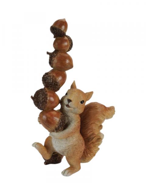 Squirrel With Acorns 13"