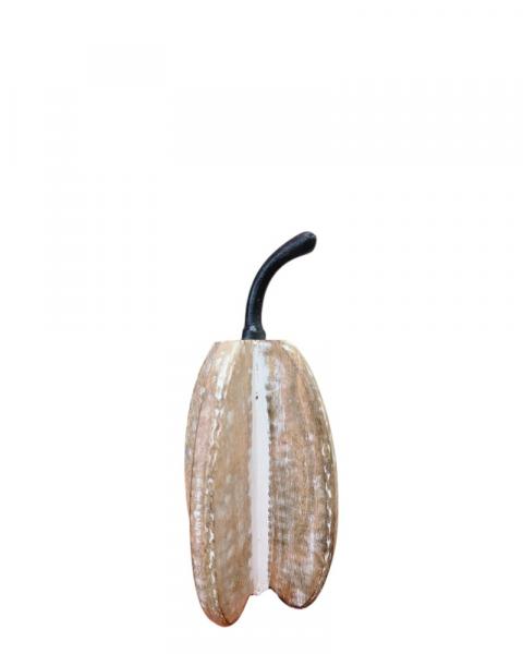 Whittled Pumpkin 7.5"