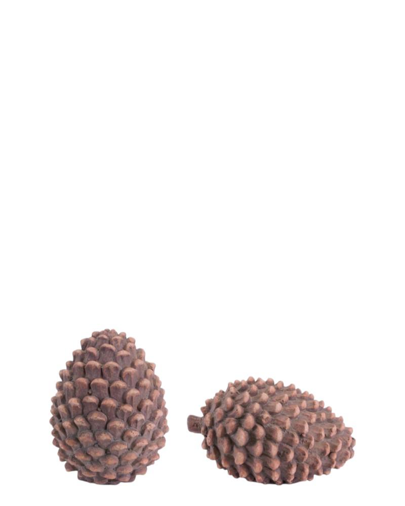 Cement Pinecone Each Asst 3"-5"