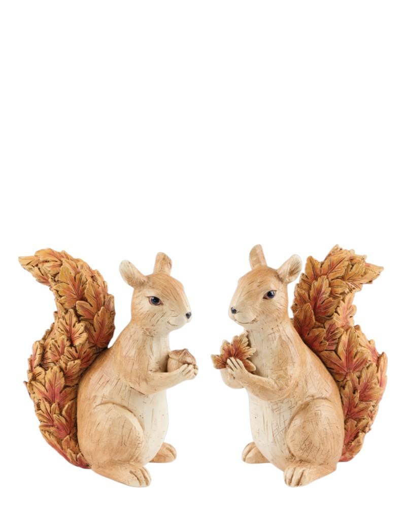 Squirrel 6.5" Resin Assorted
