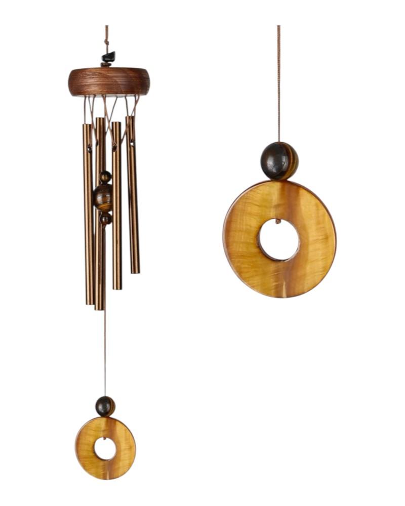 Precious Stone Chime Tigers Eye