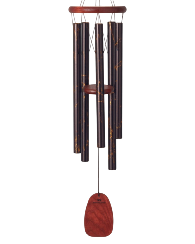Decor Chime Large Black With Gold Vein