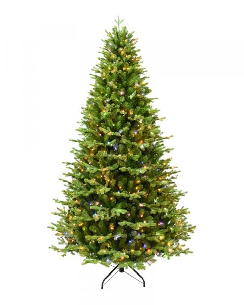 7.5' Hudson Valley Fir With 1400 Color Chaning Starry LED Lights