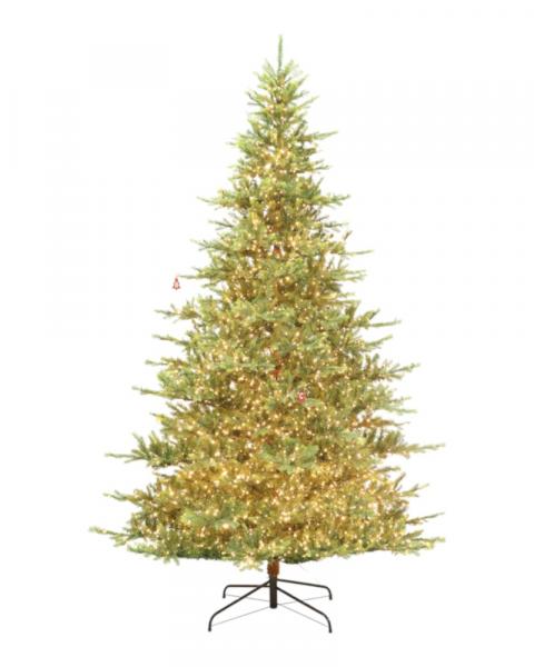 9' Hooper Fir With 5000 Dual Color Lights