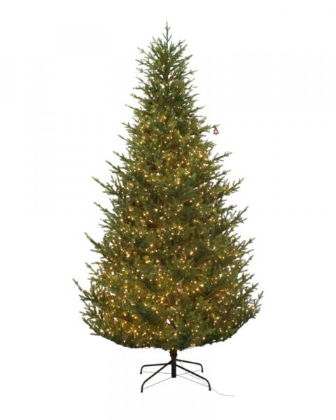9' Alaskan Fir With 3000 Dual Color Lights