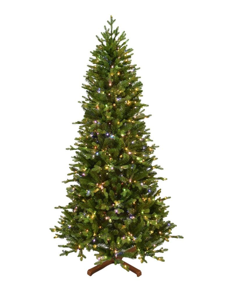 6.5' Balsam Fir With 800 Color Changing Starry LED Lights